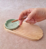 زیرسیگاری چوب و سرامیک