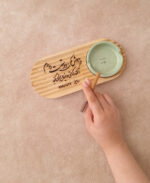 زیرسیگاری چوبی دچار