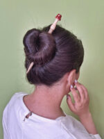 پین مو چوبی طرح قارچی