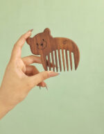 شانه چوبی طرح تدی