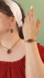 ست اکسسوری قهوه