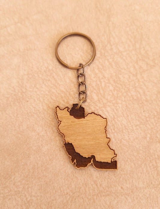 جاکلیدی چوبی طرح ایران