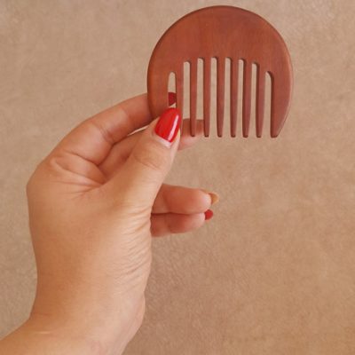 شانه چوبی طرح طلوع