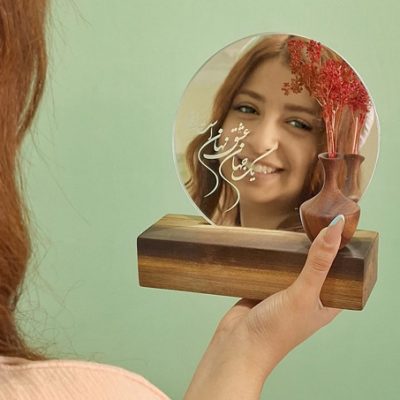 آینه رومیزی طرح لیلی