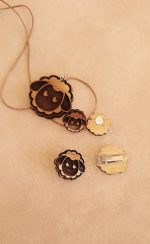 اکسسوری چوبی طرح ببعی - Image 3