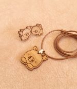 اکسسوری چوبی طرح خوک - Image 3