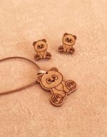 اکسسوری چوبی طرح پاندا