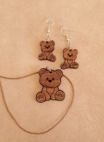 ست گردنبند و گوشواره آویزدار