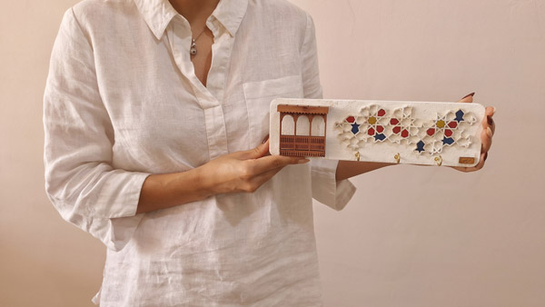 جاکلیدی دیواری چوبی طرح شناشیر