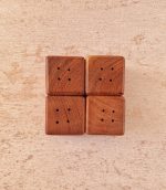 نمکدان چوبی | طرح مکعبی - Image 2