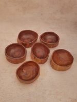 کاسه چوبی روستیک | مدل تنه درختی