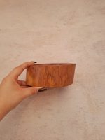 کاسه چوبی روستیک | مدل تنه درختی - Image 4
