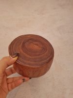 کاسه چوبی روستیک | مدل تنه درختی - Image 5