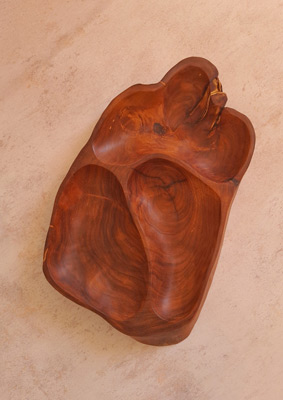 اردوخوری چوبی سه خانه